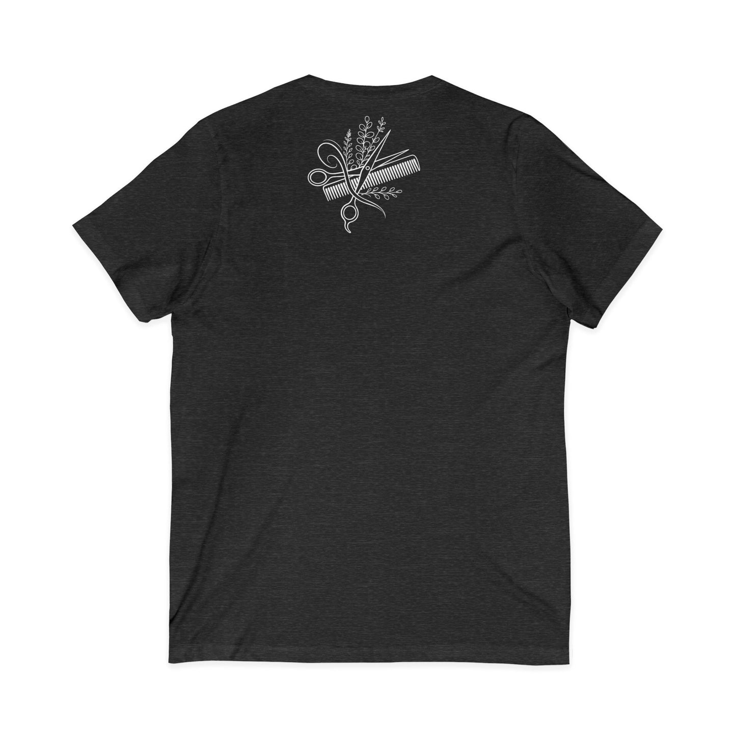 Curls. Coils. Confidence. V-Neck Tee | Curly Hair Shirt