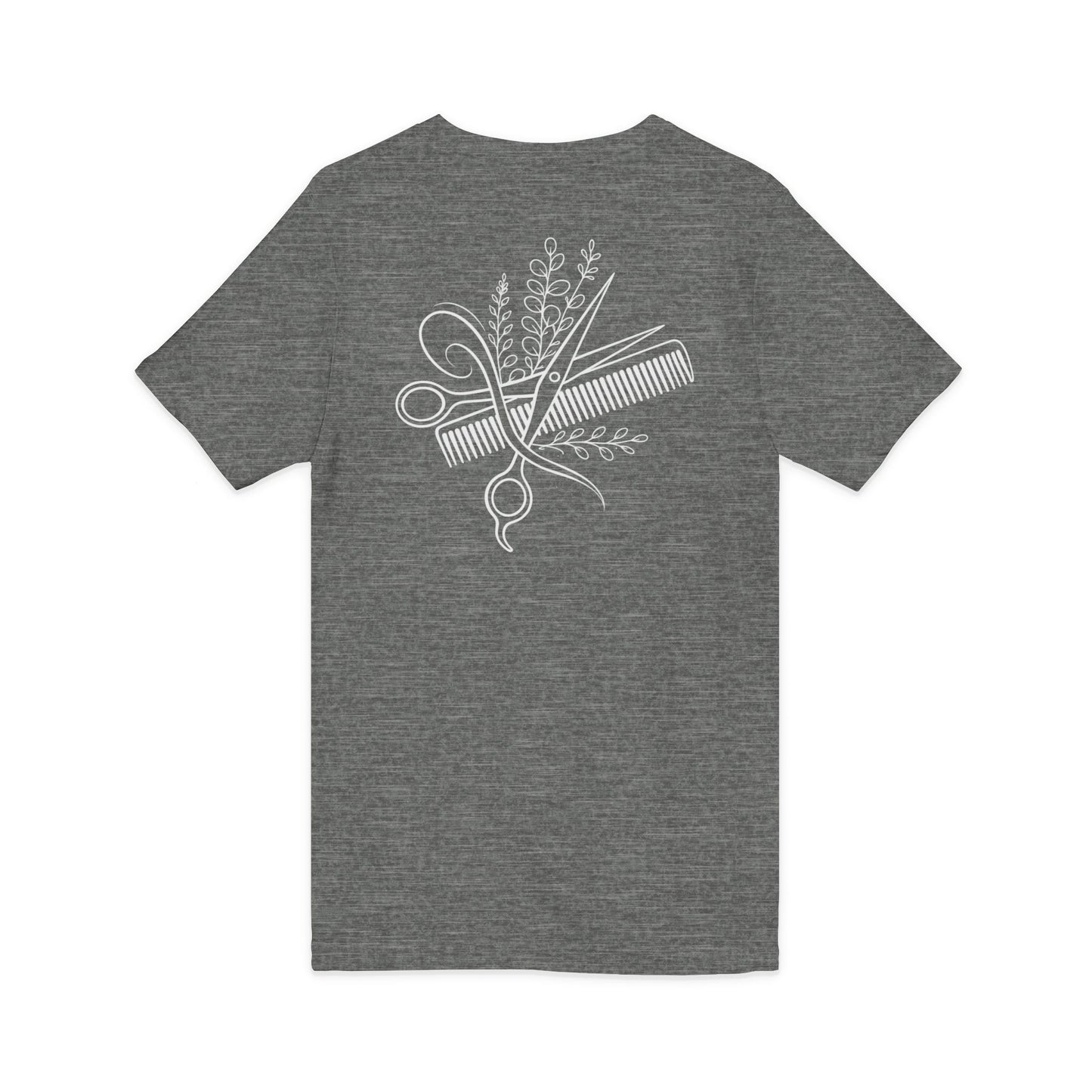 Color. Cut. Repeat. V-Neck Tee | Hairstylist Shirt