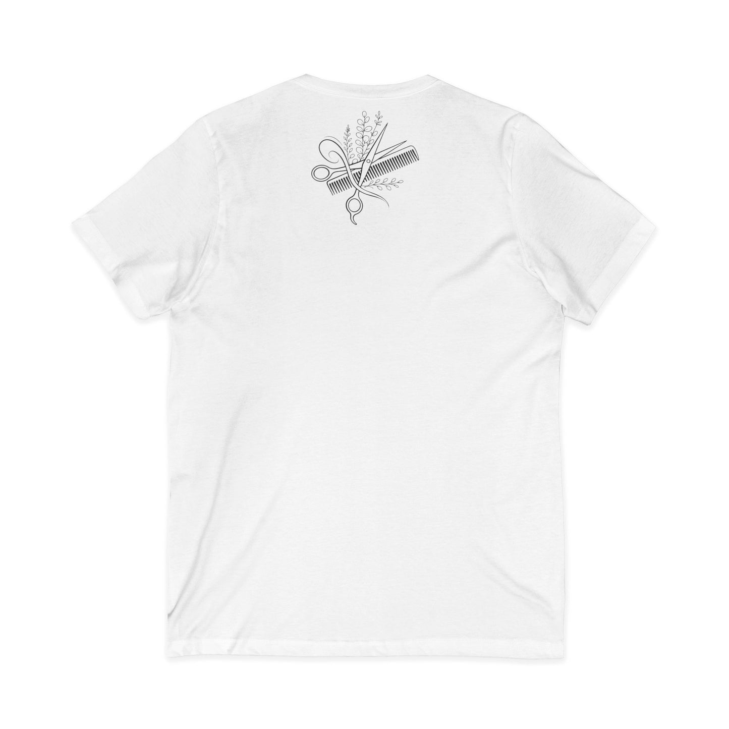 Curls. Coils. Confidence. V-Neck Tee | Curly Hair Shirt