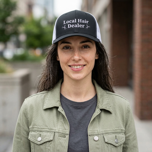 Local Hair Dealer Snapback Trucker Cap