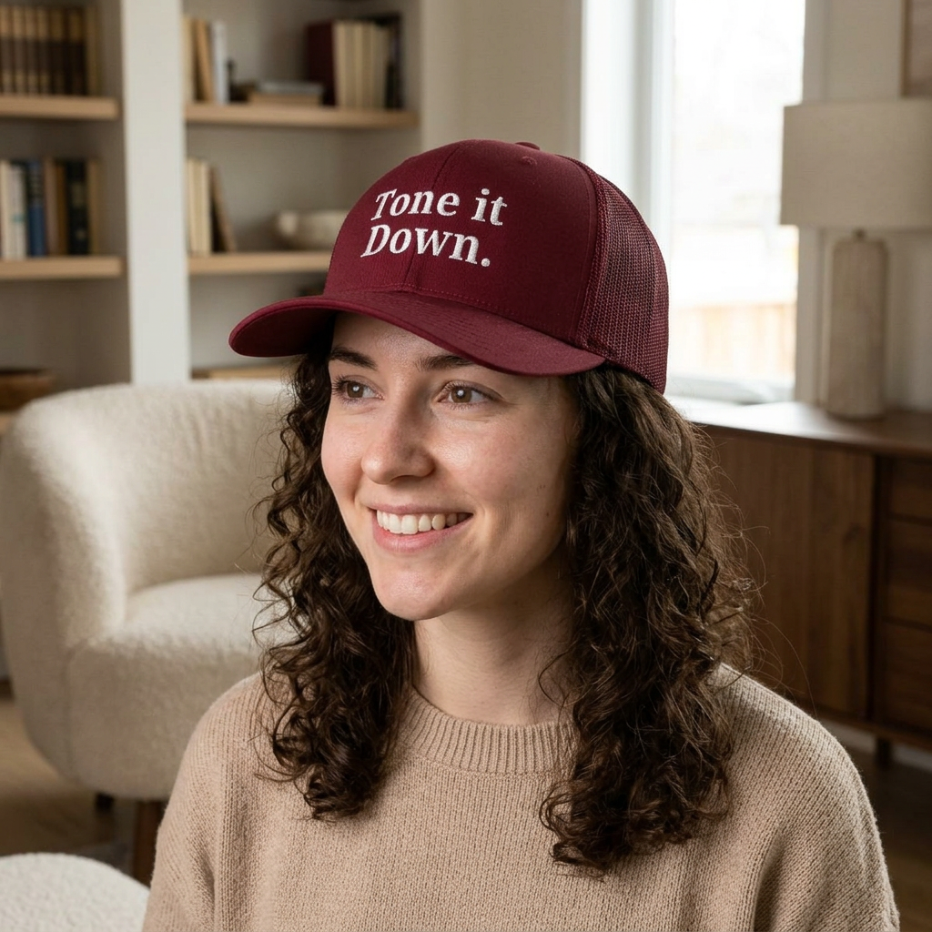 Tone It Down Embroidered Hat