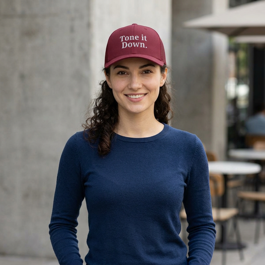 Tone It Down Embroidered Hat