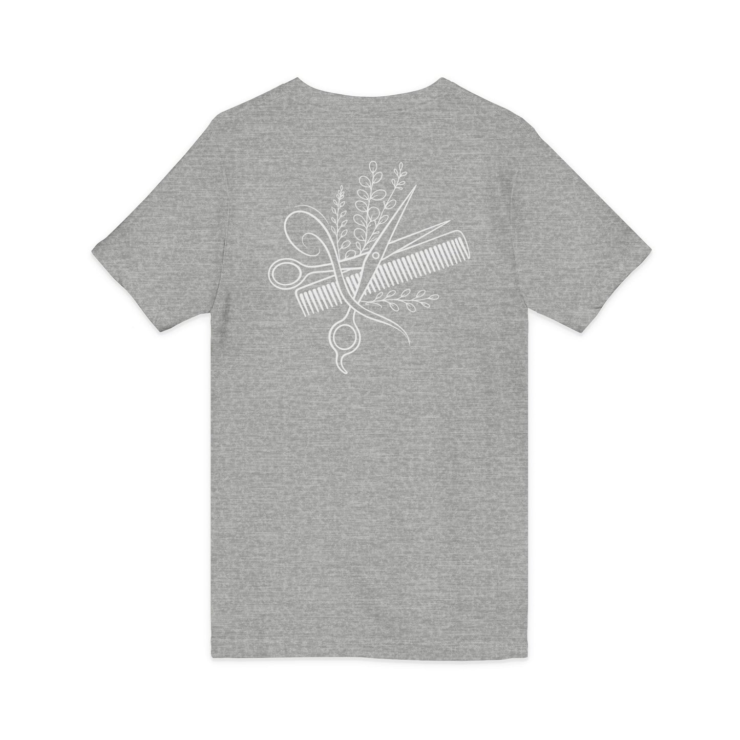 Color. Cut. Repeat. V-Neck Tee | Hairstylist Shirt
