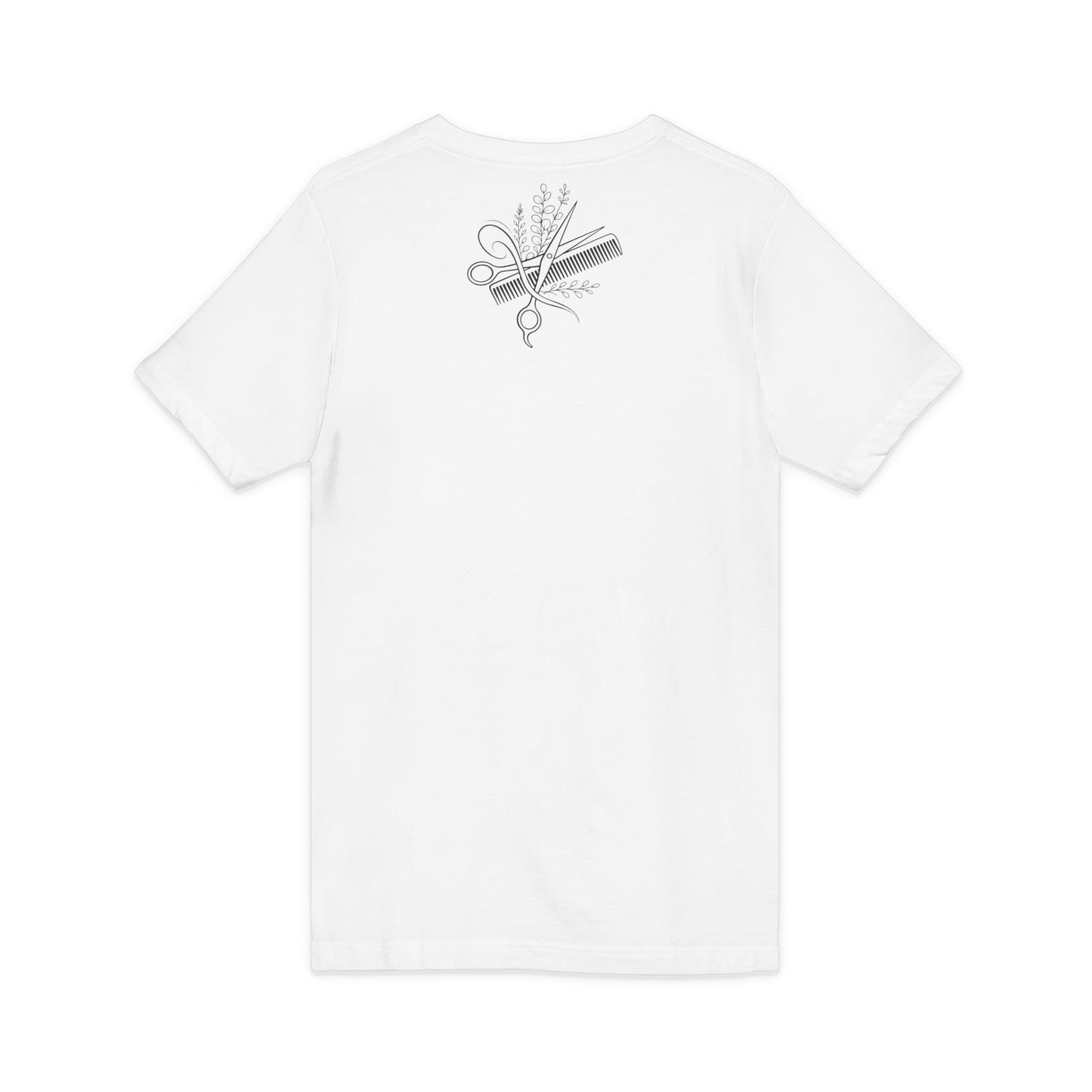 Curls. Coils. Confidence. V-Neck Tee | Curly Hair Shirt