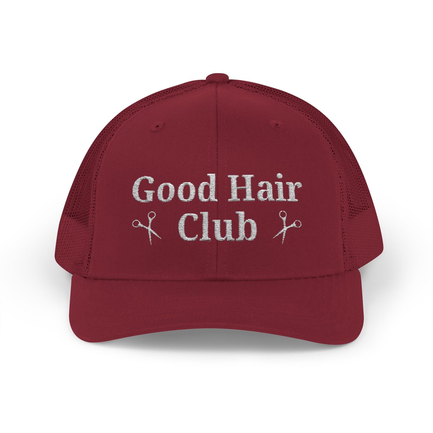 Good Hair Club Embroidered Trucker Hat | Hairstylist Hat