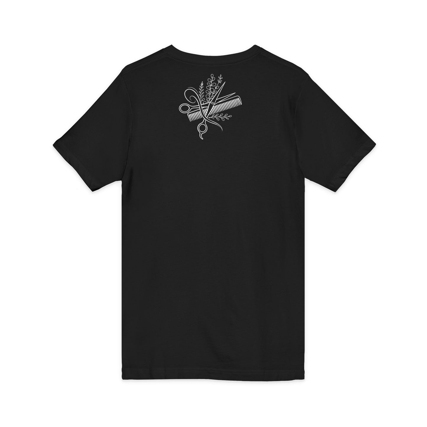 Curls. Coils. Confidence. V-Neck Tee | Curly Hair Shirt