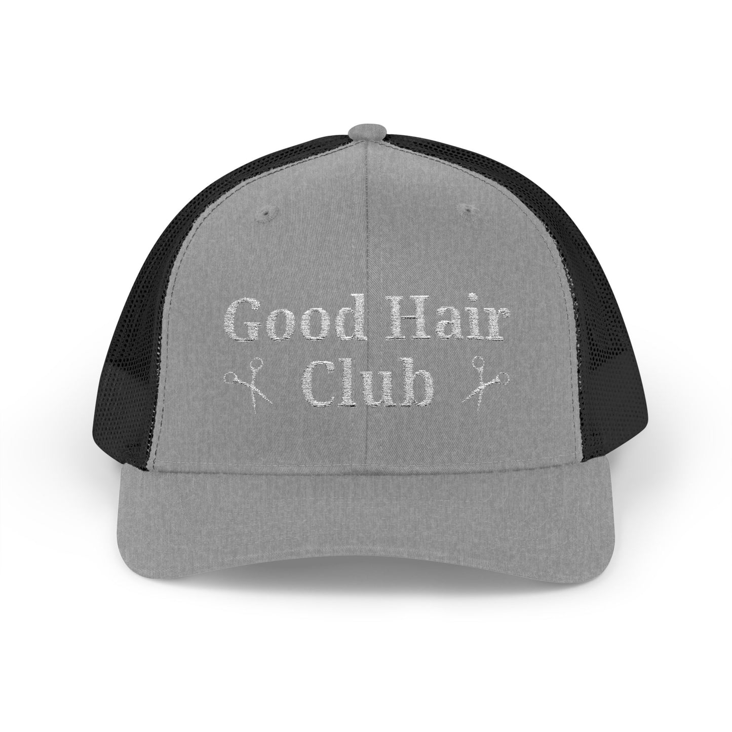 Good Hair Club Embroidered Trucker Hat | Hairstylist Hat