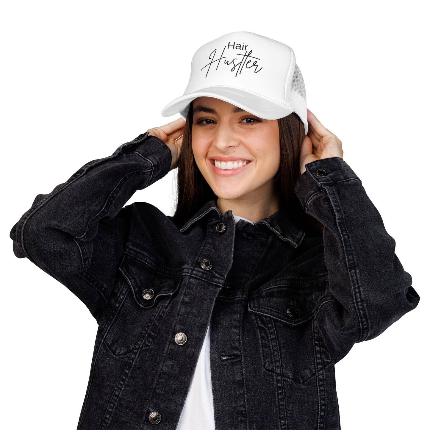 Hair Hustler Trucker Hat | Hairstylist Snapback